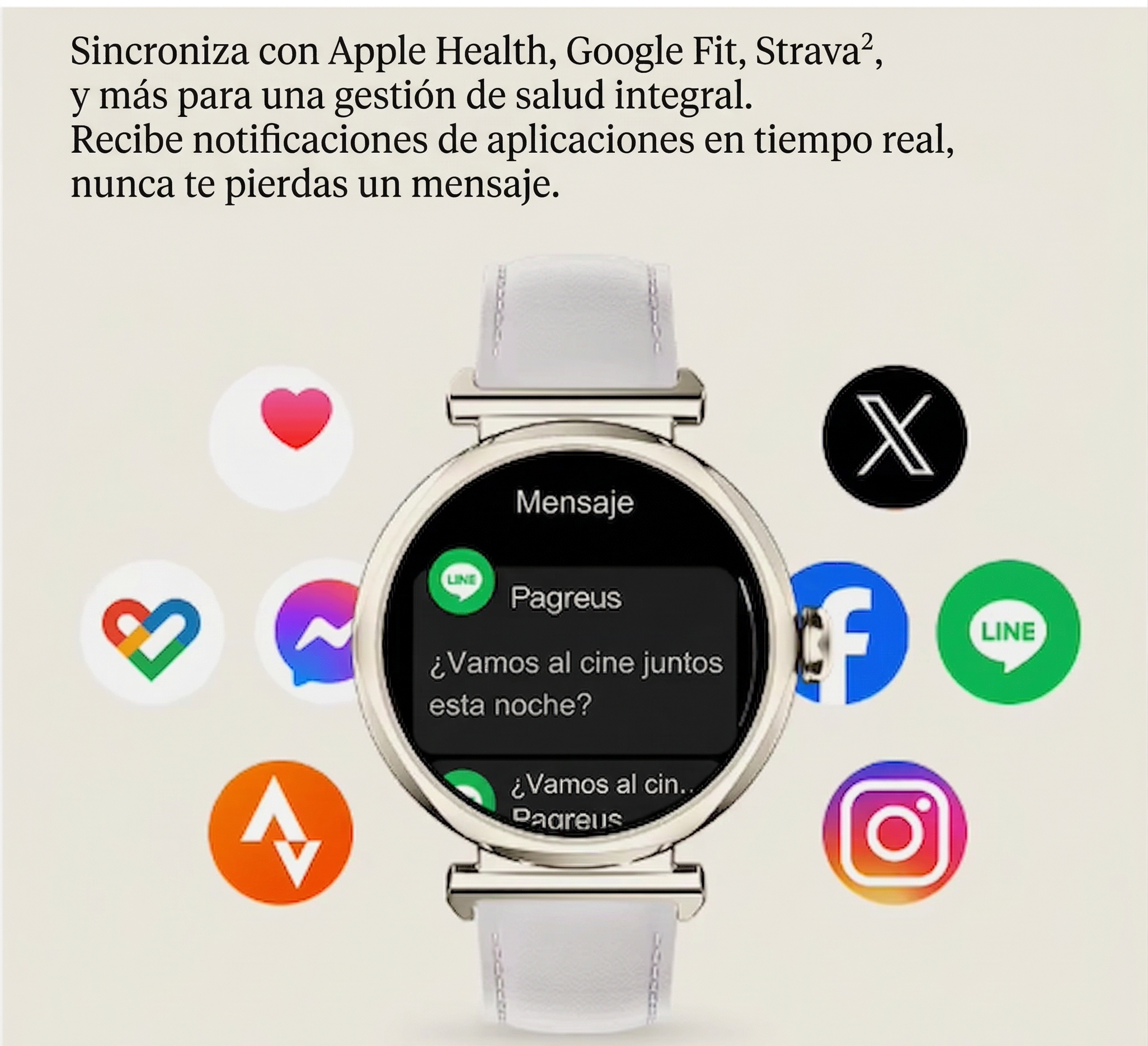 Zyntec Fit Infinito Mini — Smartwatch compacto