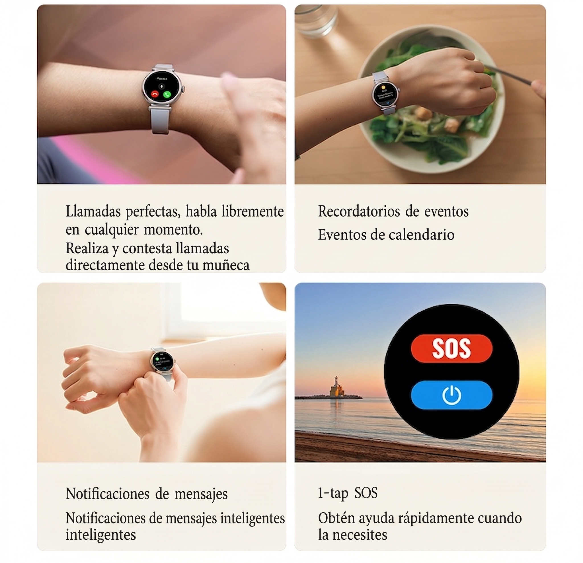 Zyntec Fit Infinito Mini — Smartwatch compacto