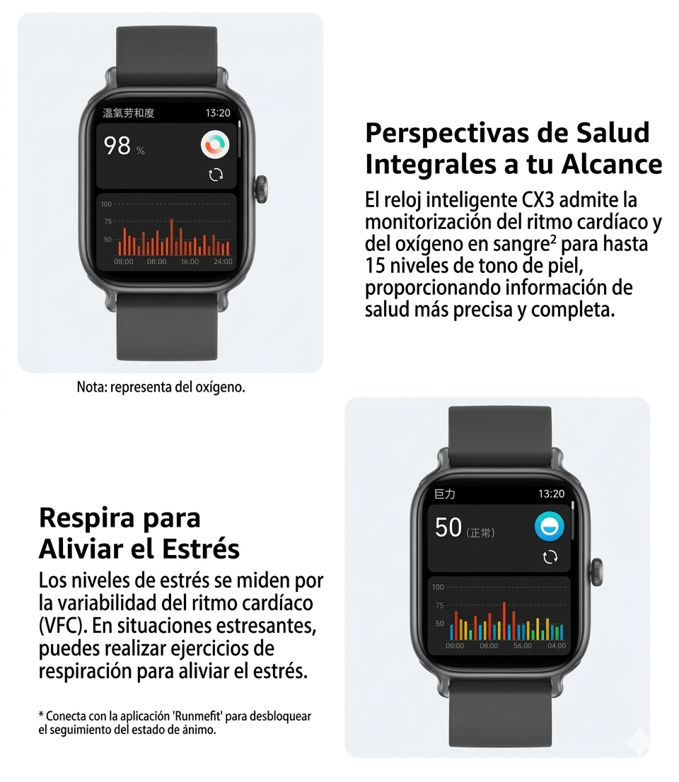 Zyntec Fit Origen — Smartwatch clásico