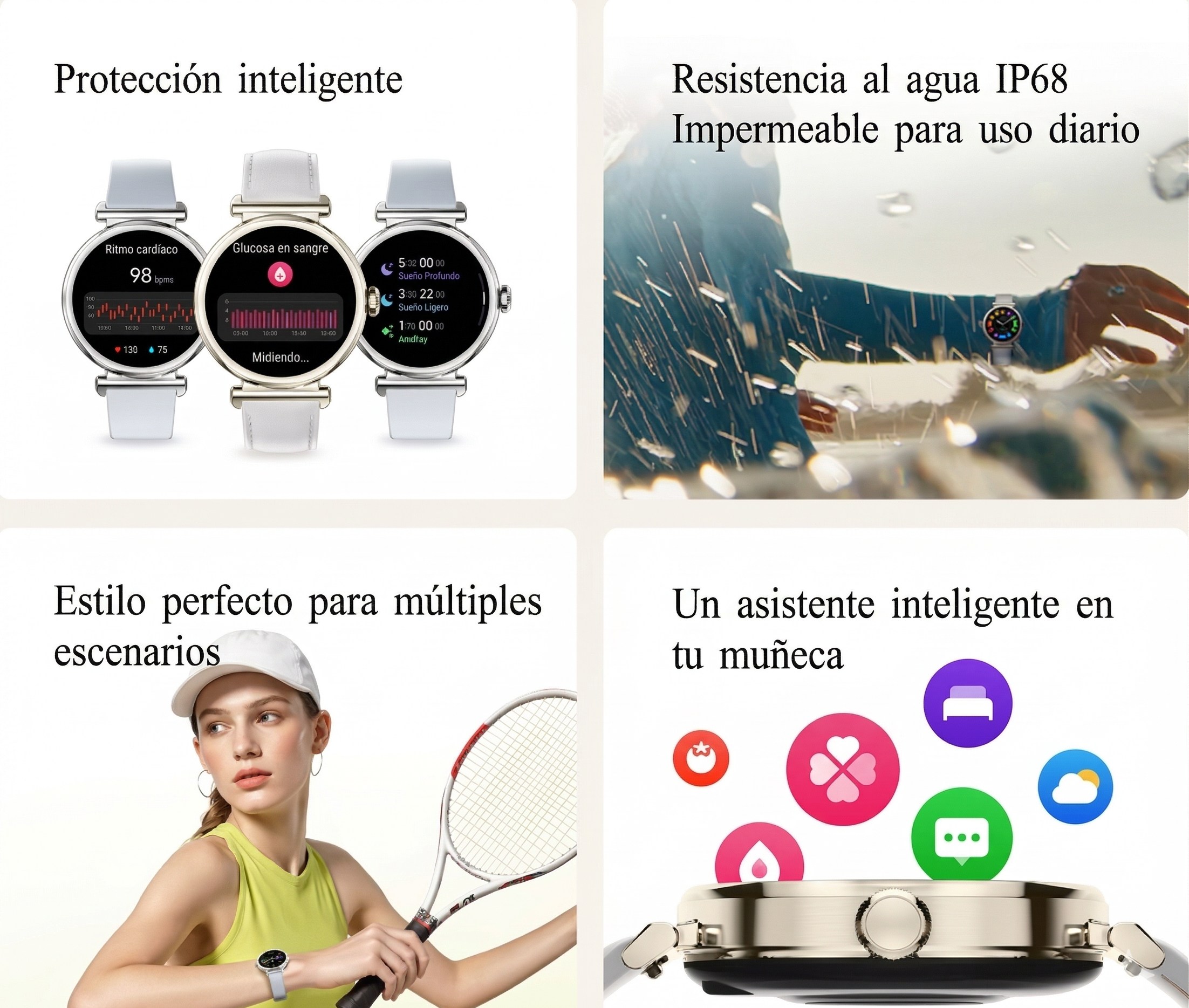 Zyntec Fit Infinito Mini — Smartwatch compacto